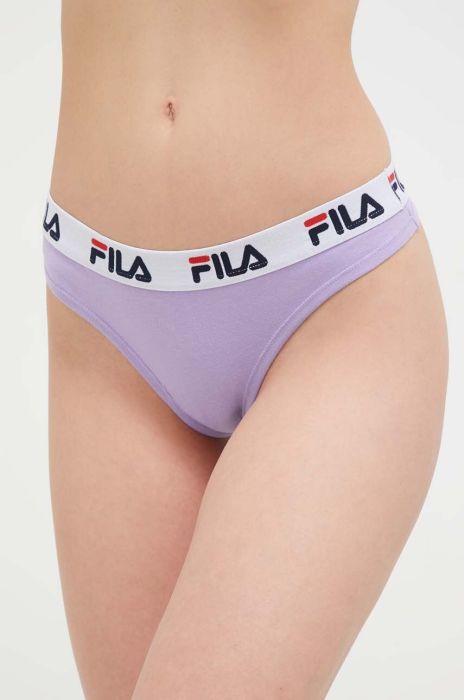 Стринги Fila колір фіолетовий Стринги Fila колір фіолетовий