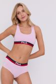 Fila - Спортивний бюстгальтер колір рожевий (1479359) Fila - Спортивний бюстгальтер колір рожевий (1479359)