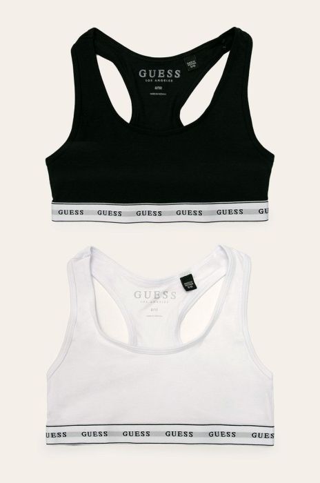 Guess Jeans - Дитячий бюстгальтер (2-pack) колір чорний (1169807) Guess Jeans - Дитячий бюстгальтер (2-pack) колір чорний (1169807)