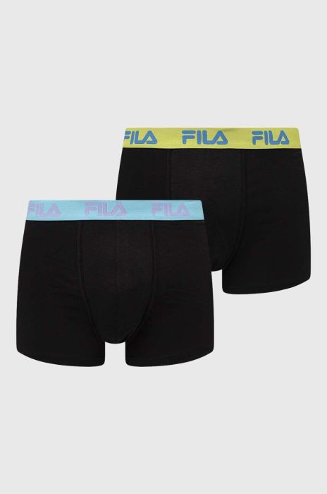 Боксери Fila 2-pack чоловічі колір чорний (3256409) Боксери Fila 2-pack чоловічі колір чорний (3256409)