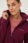 Спортивна кофта Columbia Fast Trek Ii жіноча колір фіолетовий однотонна 1465351-607 Спортивна кофта Columbia Fast Trek Ii жіноча колір фіолетовий однотонна 1465351-607