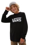 Vans - Дитячий лонгслів 122-174 cm колір чорний (1042584) Vans - Дитячий лонгслів 122-174 cm колір чорний (1042584)