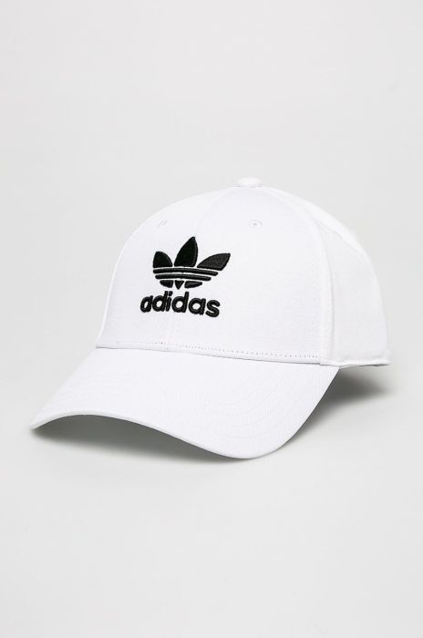 adidas Originals - Кепка FJ2544-WHT/BLK колір білий adidas Originals - Кепка FJ2544-WHT/BLK колір білий