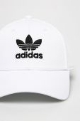adidas Originals - Кепка FJ2544-WHT/BLK колір білий adidas Originals - Кепка FJ2544-WHT/BLK колір білий