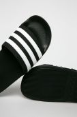 adidas - Дитячі шльопанці колір чорний (345901)