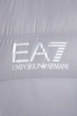 Пухова куртка EA7 Emporio Armani чоловіча колір сірий перехідна (3393386) Пухова куртка EA7 Emporio Armani чоловіча колір сірий перехідна (3393386)