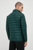 Пухова куртка EA7 Emporio Armani колір сірий перехідна