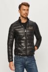 Пухова куртка EA7 Emporio Armani колір чорний перехідна (1165071) Пухова куртка EA7 Emporio Armani колір чорний перехідна (1165071)