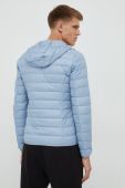 Пухова куртка EA7 Emporio Armani чоловіча перехідна колір блакитний Пухова куртка EA7 Emporio Armani чоловіча перехідна колір блакитний