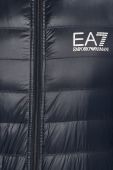 Пухова куртка EA7 Emporio Armani чоловіча колір синій перехідна (360433)