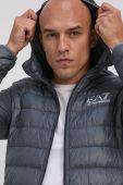 Пухова куртка EA7 Emporio Armani чоловіча колір сірий перехідна (1483738)
