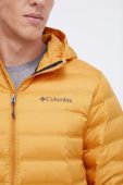 Спортивна пухова куртка Columbia Lake 22 колір жовтий Спортивна пухова куртка Columbia Lake 22 колір жовтий