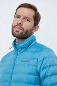 Спортивна пухова куртка Columbia Lake колір бірюзовий Спортивна пухова куртка Columbia Lake колір бірюзовий
