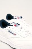 Reebok Classic - Дитячі черевики  Club C DV4539 колір білий Reebok Classic - Дитячі черевики  Club C DV4539 колір білий