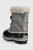 Дитячі зимові черевики Sorel колір сірий (3488901) Дитячі зимові черевики Sorel колір сірий (3488901)