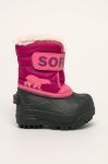 Sorel - Дитячі чоботи Toddler Snow Commander колір рожевий Sorel - Дитячі чоботи Toddler Snow Commander колір рожевий