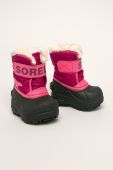 Sorel - Дитячі чоботи Toddler Snow Commander колір рожевий Sorel - Дитячі чоботи Toddler Snow Commander колір рожевий