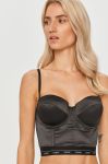 Guess Jeans - Бюстгальтер колір чорний Guess Jeans - Бюстгальтер колір чорний