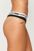 Стринги Puma 907854 (2-pack) колір чорний Стринги Puma 907854 (2-pack) колір чорний