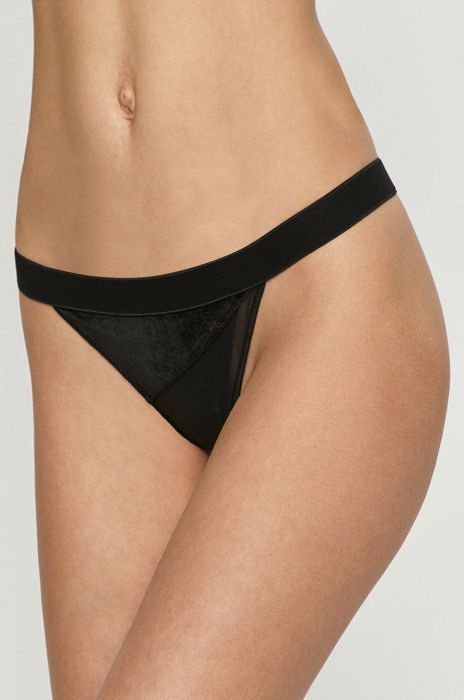 Undress Code - Стринги LOVE YOURSELF колір чорний Undress Code - Стринги LOVE YOURSELF колір чорний