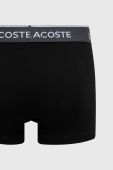 Функціональна білизна Lacoste (3-pack) чоловіча колір чорний 5H3401-9CR Функціональна білизна Lacoste (3-pack) чоловіча колір чорний 5H3401-9CR
