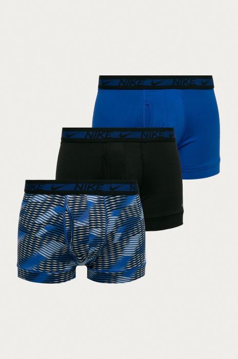 Nike - Боксери (3-pack) колір блакитний Nike - Боксери (3-pack) колір блакитний