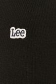 Lee - Бавовняна кофта колір чорний Lee - Бавовняна кофта колір чорний