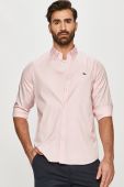 Lacoste Бавовняна сорочка CH2933-001 колір рожевий