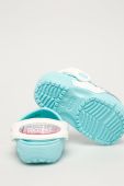Дитячі шльопанці Crocs Disney Frozen 2 206167 FRO2CLOGKIDS206167-ICE/BLUE колір блакитний