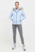 Пухова куртка Tommy Jeans жіноча зимова колір блакитний (3499736) Пухова куртка Tommy Jeans жіноча зимова колір блакитний (3499736)