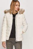 Tommy Jeans - Пухова куртка колір білий (609485) Tommy Jeans - Пухова куртка колір білий (609485)