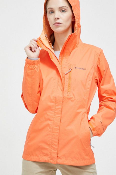 Куртка outdoor Columbia Pouring Adventure II колір помаранчевий перехідна 1760071-468 Куртка outdoor Columbia Pouring Adventure II колір помаранчевий перехідна 1760071-468
