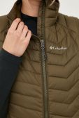 Безрукавка Columbia жіночий колір зелений зимовий 1757411-011 Безрукавка Columbia жіночий колір зелений зимовий 1757411-011