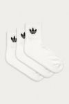 adidas Originals - Шкарпетки (3-pack) FT8529 FT8529-WHITE колір білий