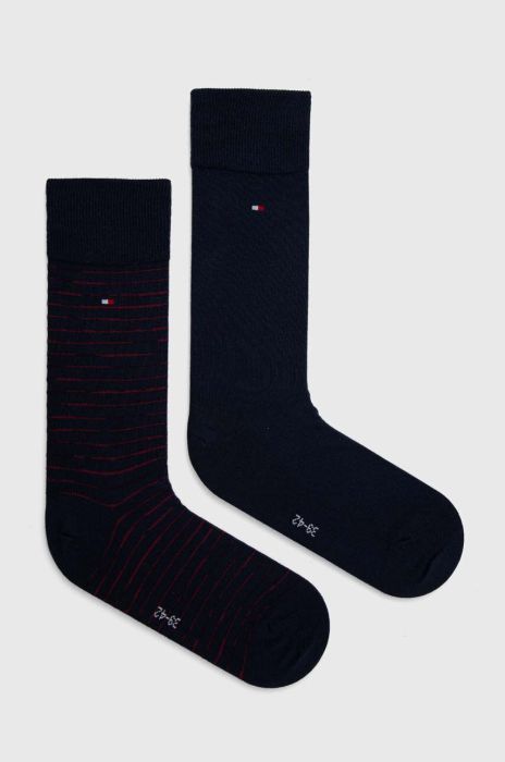Шкарпетки Tommy Hilfiger 2-pack чоловічі колір синій (3511176) Шкарпетки Tommy Hilfiger 2-pack чоловічі колір синій (3511176)