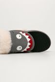 Emu Australia - Дитячі шльопанці Shark Slipper колір сірий Emu Australia - Дитячі шльопанці Shark Slipper колір сірий
