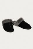 UGG - Замшеві тапочки Scuffette II колір чорний (781490) UGG - Замшеві тапочки Scuffette II колір чорний (781490)