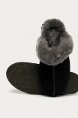 UGG - Замшеві тапочки Scuffette II колір чорний (781490) UGG - Замшеві тапочки Scuffette II колір чорний (781490)