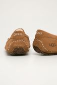 UGG - Замшеві тапочки Ansley колір коричневий UGG - Замшеві тапочки Ansley колір коричневий