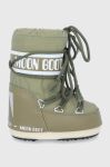 Moon Boot - Дитячі чоботи Classic Nylon колір зелений (1749357) Moon Boot - Дитячі чоботи Classic Nylon колір зелений (1749357)