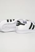 adidas Originals - Дитячі шкіряні кросівки Superstar EF4838 колір білий