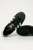 adidas Originals - Шкіряні черевики Superstar EF5398 колір чорний