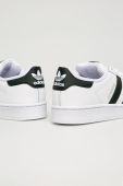 adidas Originals - Дитячі шкіряні кросівки Superstar FU7714 колір білий