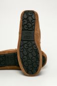UGG - Шкіряні тапочки Ascot колір коричневий UGG - Шкіряні тапочки Ascot колір коричневий