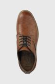 Туфлі Mustang чоловічі колір коричневий Туфлі Mustang чоловічі колір коричневий