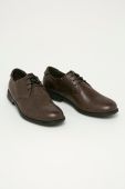 Camper - Шкіряні туфлі колір коричневий