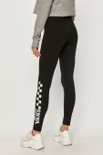 Vans - Легінси VN0A4S9WBLK1-Black колір чорний Vans - Легінси VN0A4S9WBLK1-Black колір чорний