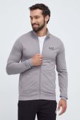 Бавовняний спортивний костюм EA7 Emporio Armani колір сірий