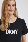 Бавовняна футболка Dkny колір чорний (3448694)
