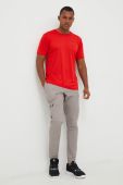 Спортивна футболка Jack Wolfskin Tech колір червоний однотонна